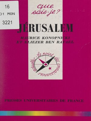 cover image of Jérusalem